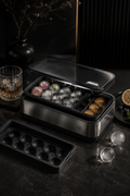 Ice Ball Maker with Storage Bin